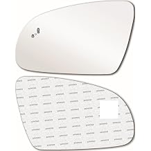 Blind Spot Mirror Glass with Full Size Adhesive for 2018-2023 Hyunadi Kona Driver Side View Left LH