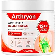 Arthryon Arthritis Cream, Arthryon, Heat Relief Cream, 4 Oz, For Knees, Hands, Shoulders and Daily Body Care