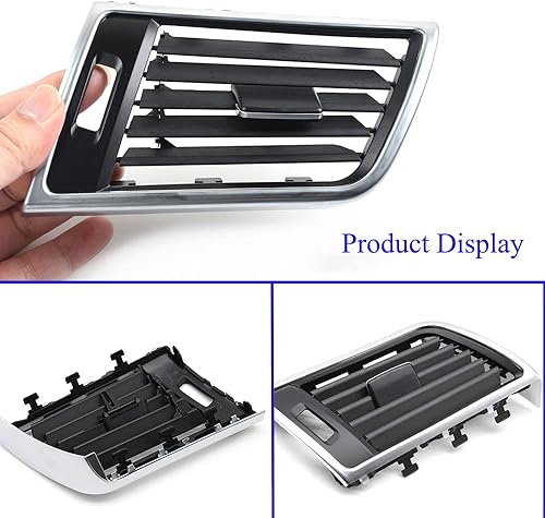 Miniatura 3 de Cubierta de Ventilación de Aire Acondicionado Delantera Derecha, Cubierta de Rejilla de Ventilación de AC Cubierta de Salida Panel de Ventilación de