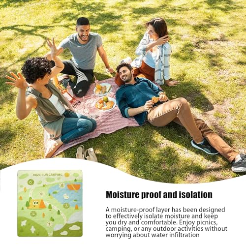 Couverture de pique-nique contre sol dur pour parc et salon - 4