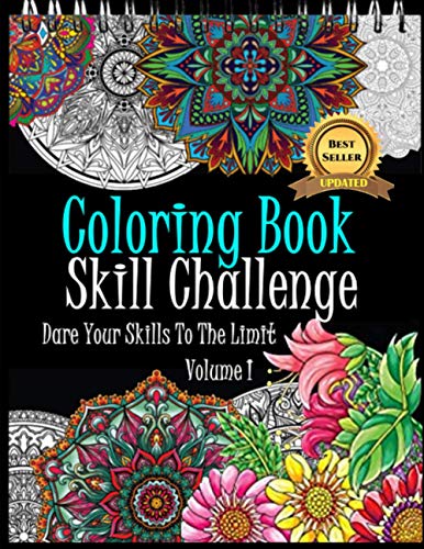 Coloring Book: Skill Challenge: Dare Your Skills to the Limit