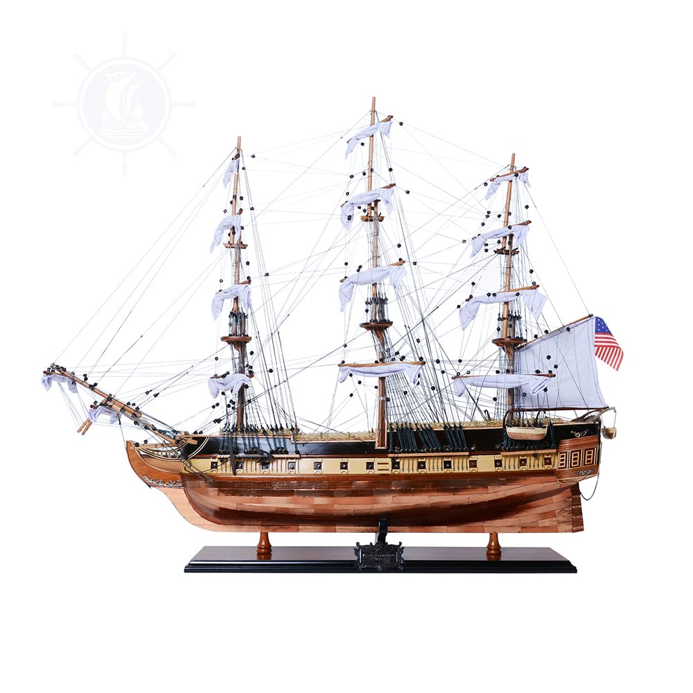 Old Modern Handicrafts Constitution Copper Bottom Large - Made from Premium Quality Wood - 38L x 13W x 32H Inches