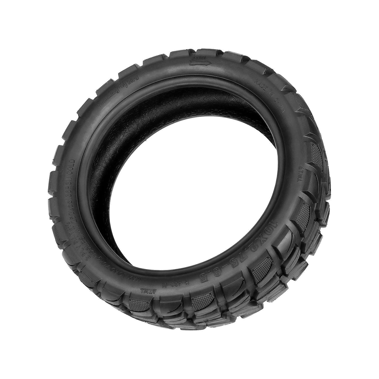 10x2,75-6,5 Pneus extérieurs et intérieurs pour Smartgyro Crossover Dual Cruiser, Speedway5, Dualtron3 Trottinette électrique E-Scooter - Pneus de rechange avec chambre à air