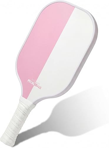 Vista 14 de Brooklyn Pickleball Co. – Carbon Fiber Pickleball Paddles – USAPA Approved, Honeycomb Core, Cushioned Grip, Lightweight Design – Single Paddles &