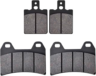 For DUCATI Monster 400/600 / 620/1000 Dark/ie 2002-2006 Motorcycle Front Rear Brake Pads Organic Disc