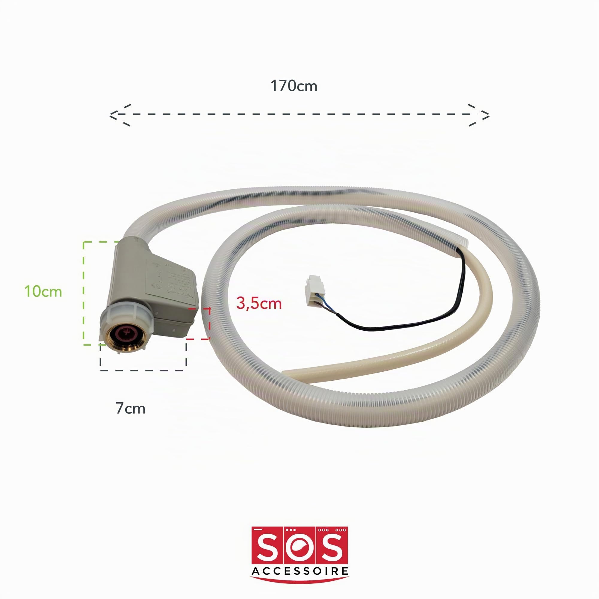 SOS Accessoire Aquastop pour Lave-vaisselle - 00299756 BOSCH, SIEMENS, NEFF, CONSTRUCTA, GAGGENAU, VIVA, JUNKER