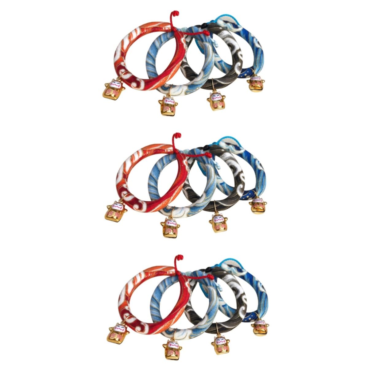 Collier chiot réglable Milisten lot de 3 pièces confortables pour animaux