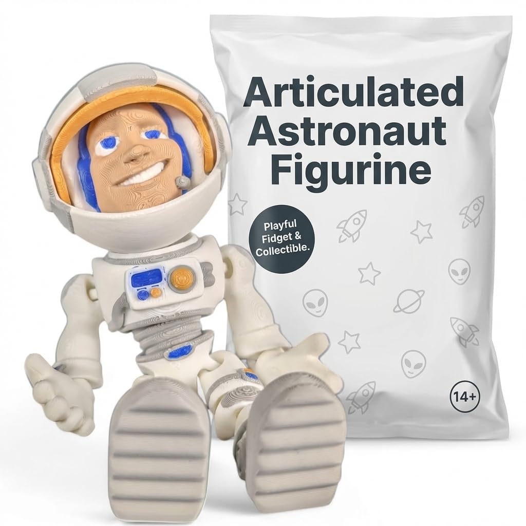 Amazon.com: Articulated Astronaut Collectible Figurine - Detailed