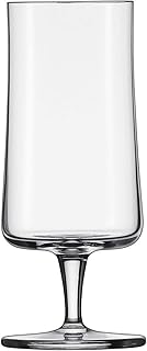 SCHOTT ZWIESEL Beer Basic Pilsner Glass 13 Ounce (Set of 6), Beer Tulip with Effervescent Point, Dishwasher-Safe Tritan Crystal Glasses, Made in Germany