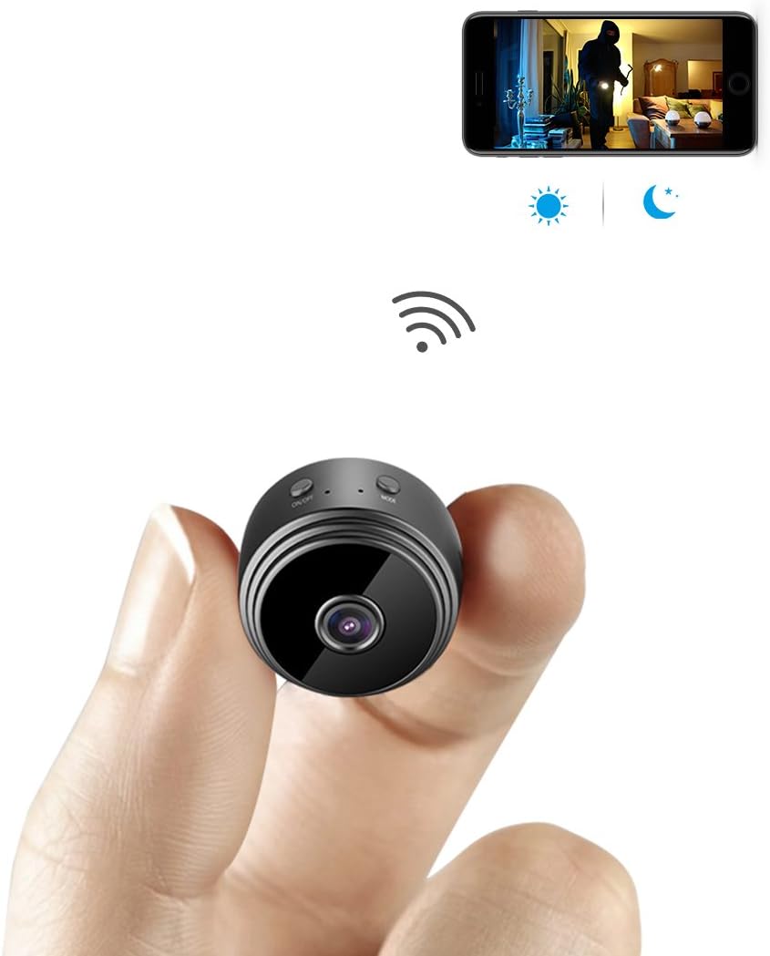 TODAYI Mini Spy Hidden Camera 1080P Small Wireless WiFi Security