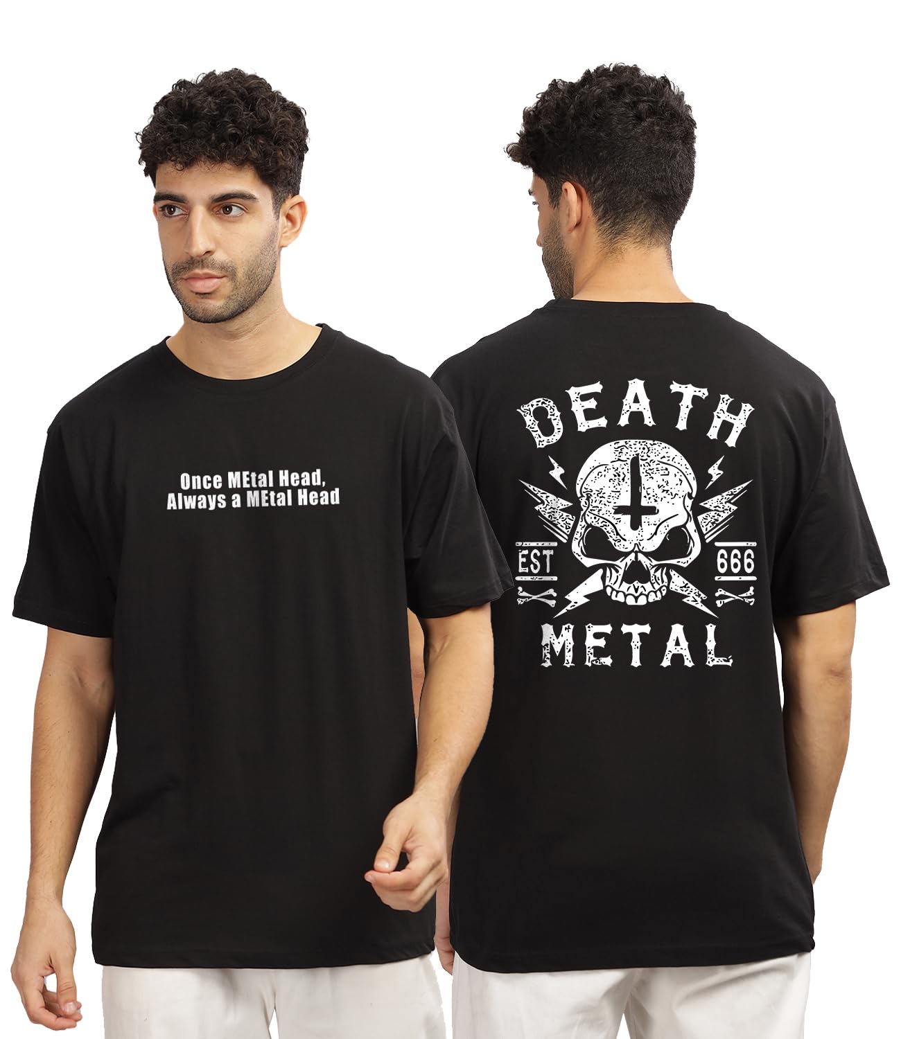 Oversized Tshirt | Music Printed Oversized T-Shirt BEHE