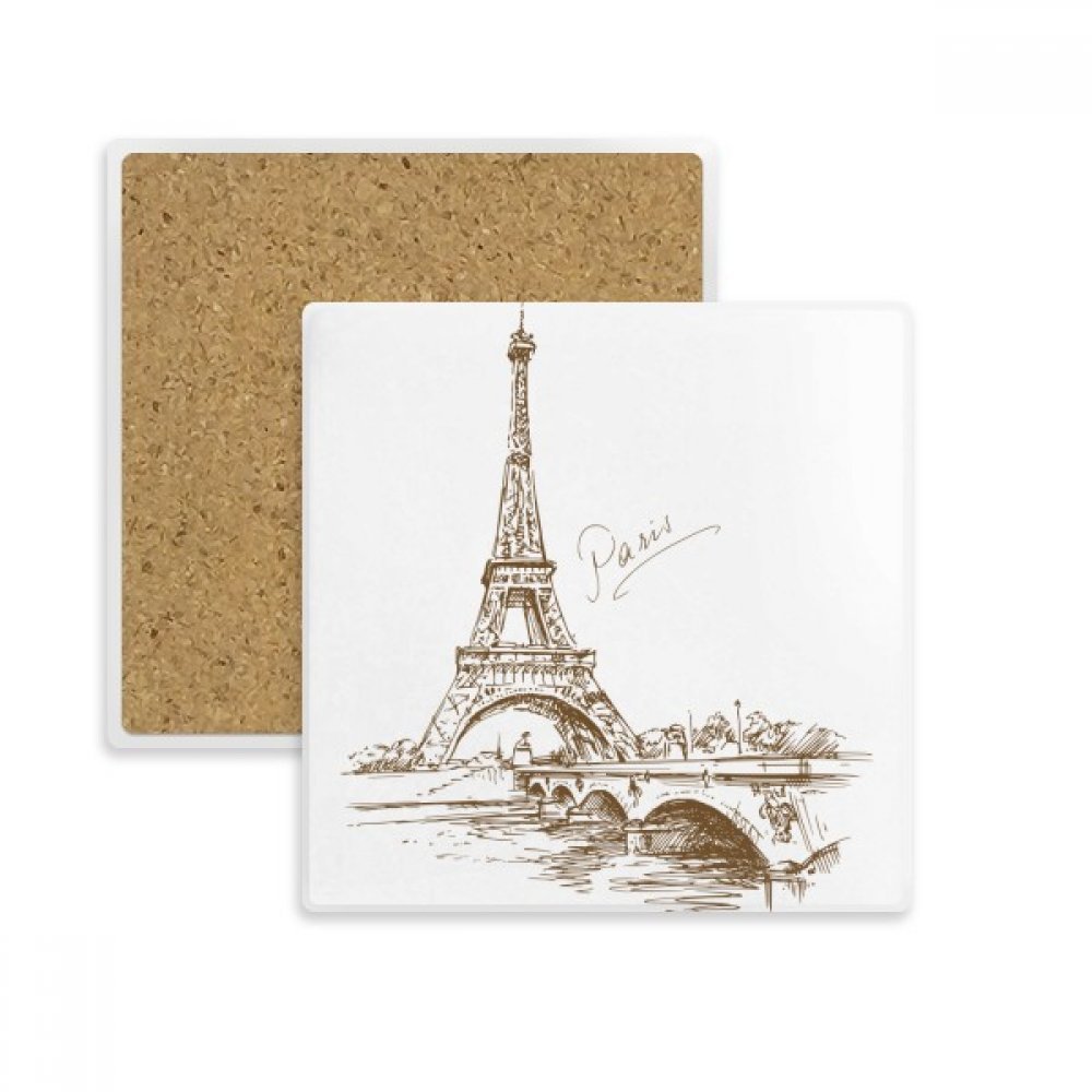 Porte-Absorbant Tour Eiffel pour Sublimer la Pause Café