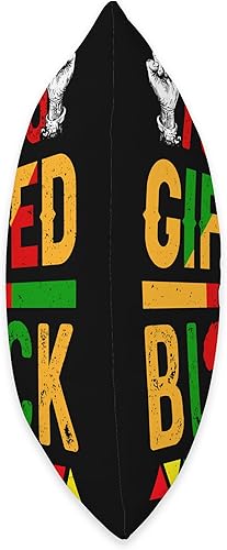 Miniatura 2 de Young Gifted African Pride Afro Black History Month Throw Pillow, 16x16, Multicolor