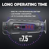 Vista 8 de AGM Global Vision Taipan Thermal Imaging Monocular for Hunting 12μm Sensor, Hot Spot Tracking, 8× Digital Zoom, Video Recording, WiFi, IP67