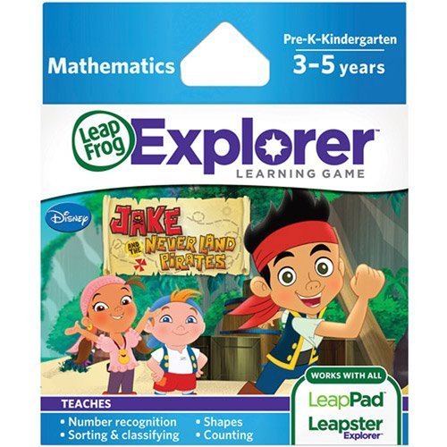 Cartucho LeapFrog Explorer Learning Game Jake Consola Interactiva Matemáticas Preescolar