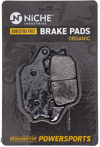 Miniatura 2 de NICHE Juego Pastillas de Freno para Suzuki SV1000S Katana 650 Kawasaki Versys 1000 69100-16852 Delanteras Traseras Orgánicas