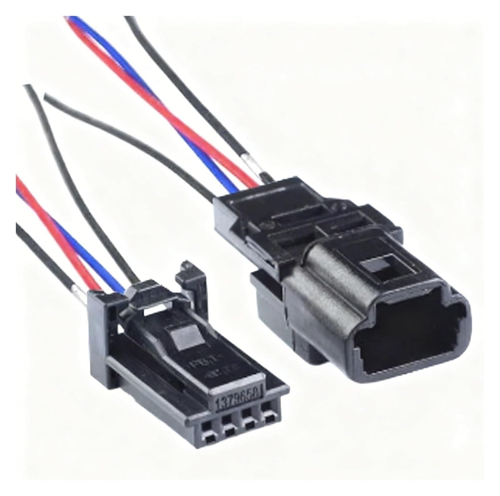 Compatible avec 4 pôles Kfz-Sensor-Elektrokabelbaum-Zündspulen-Kabelbaumstecker-Ladedrucksensor 1379658-1 (20 sets/Stecker)