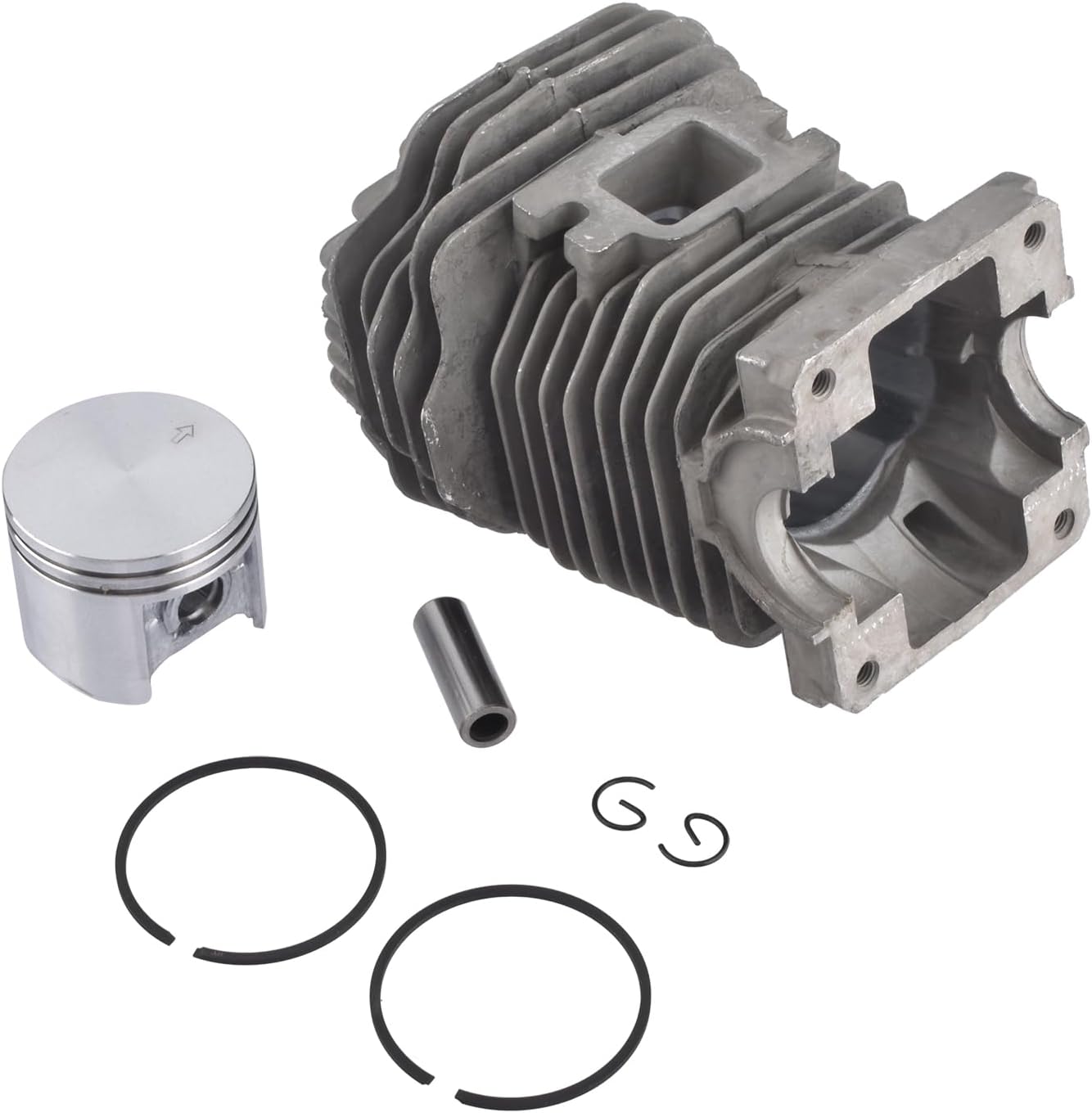 42.5mm Cylinder with Piston and Rings Pin Clip Kit for Stihl 025 023 MS250 MS230 Chainsaw