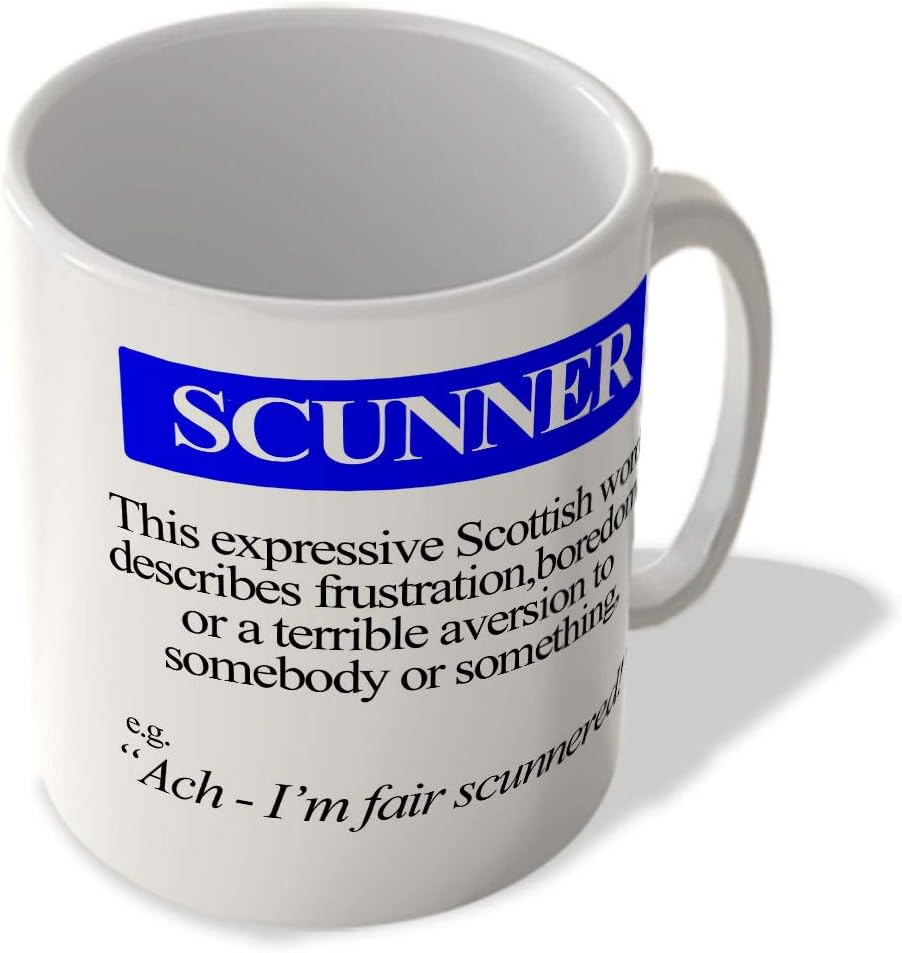 Scunner Definition - Scottish Mug by McMug : Amazon.co.uk: Home & Kitchen