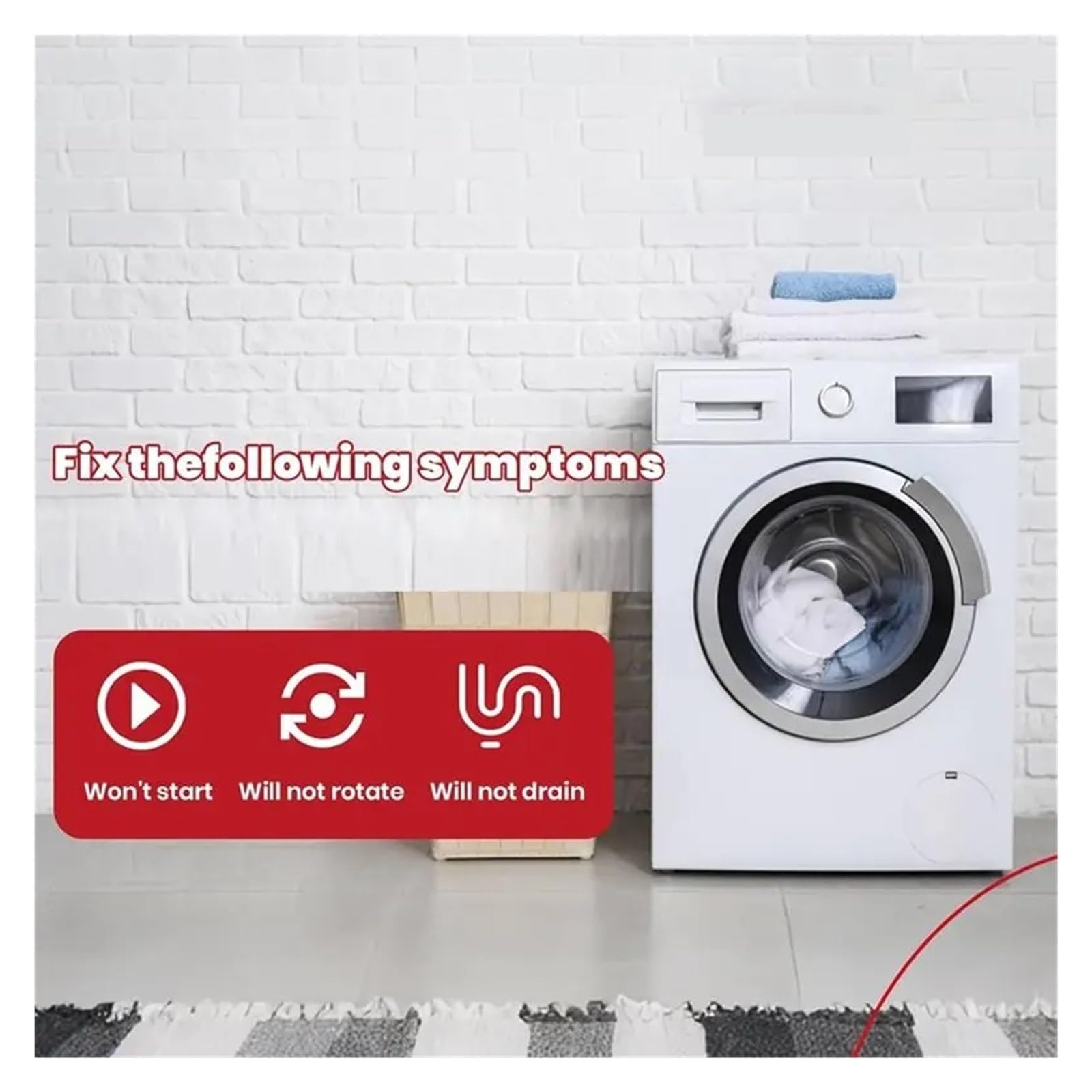 Pestillo De Bloqueo De Tapa De Lavadora, Compatible Con Whirlpool