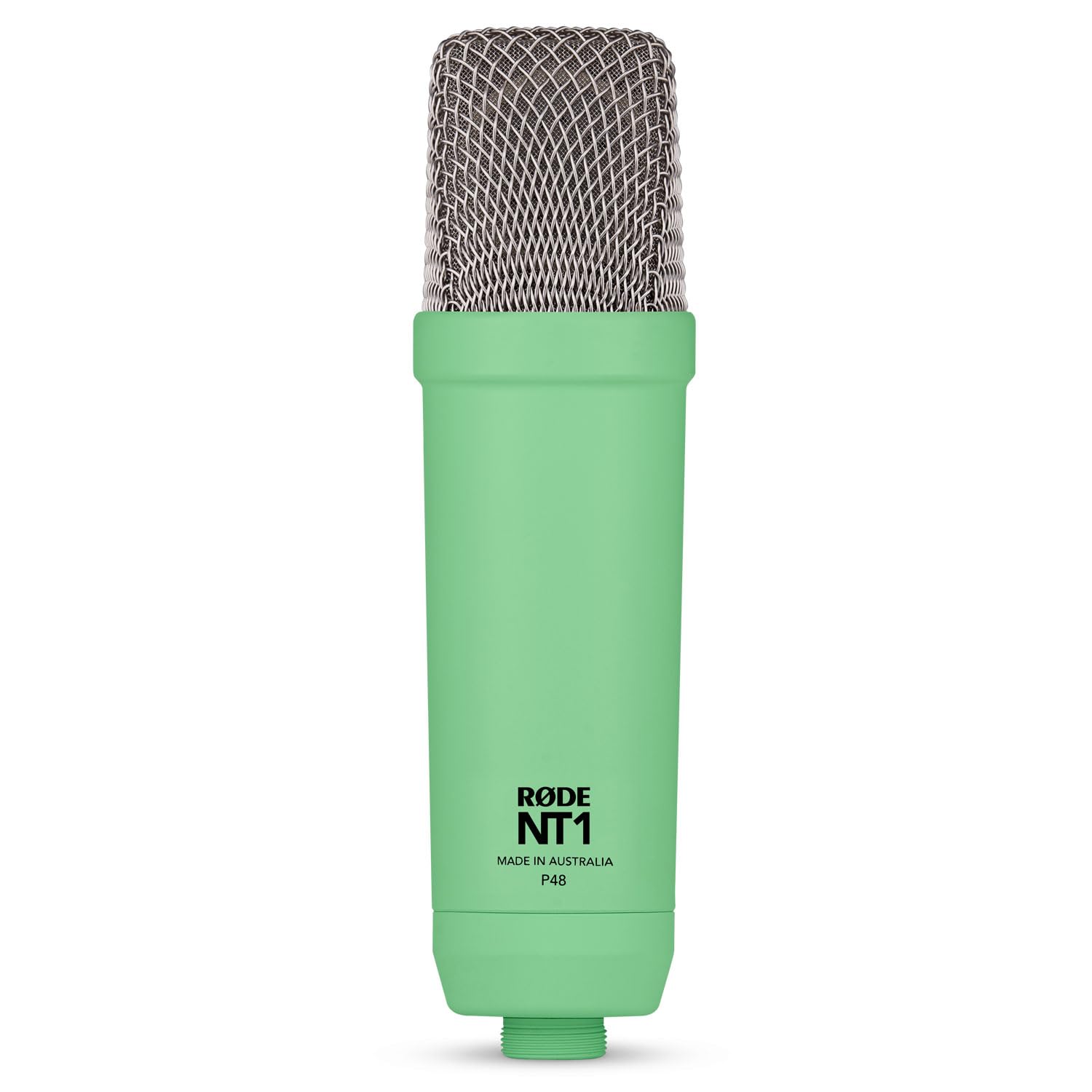 Rode NT1 Signature Green Microfono Studio Verde + Keepdrum MS138 Braccio Giunto Bianco