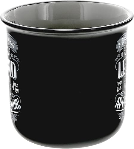 Miniatura 7 de Pavilion Gift Company - 80 años - Taza de cerámica de 13 onzas, taza de café de doble cara, regalo de cumpleaños, chicos, mujeres, mamá, papá,