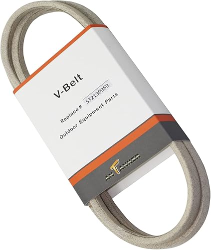 532130969 Correa trapezoidal para correa PoulanHusqvarnaCraftsmanAYP 130969, reemplaza 592855201, 584444701