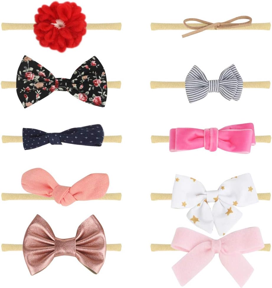 Baby Headbands Girl's Hair Bows Newborn Headbands
