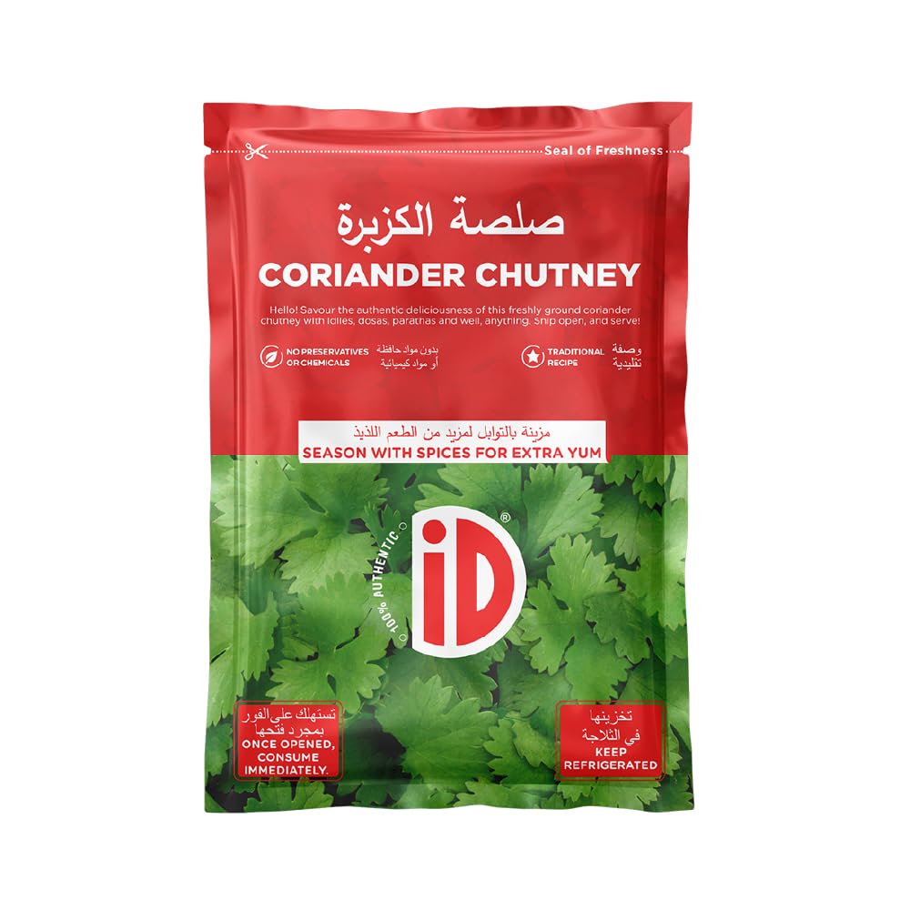 iD Coriander Chutney,120 Gm