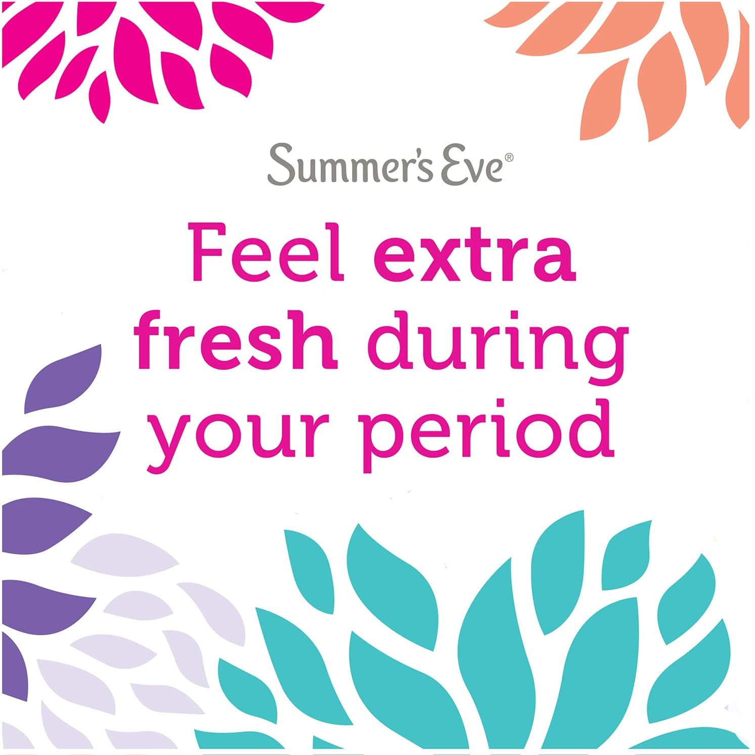 Summer's Eve FreshCycle Cleansing Cloths | Reduces Period Odor | 24 Count : Everything Else