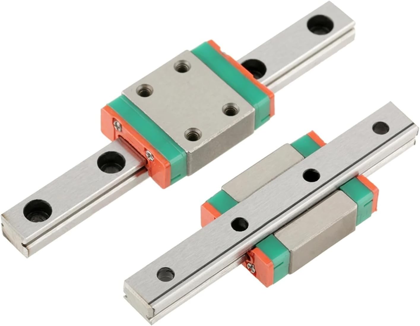 LML7B Miniature Linear Rail 7mm Width Slide Block Linear Motion Rail Linear Rail Carriage Linear Slide Rail(70mm)