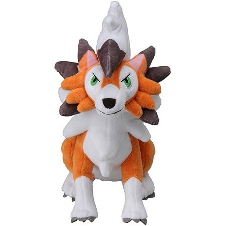 Amazon Co Jp ポケモンセンターオリジナル ポケモンドールズ ルガルガン まよなかのすがた おもちゃ