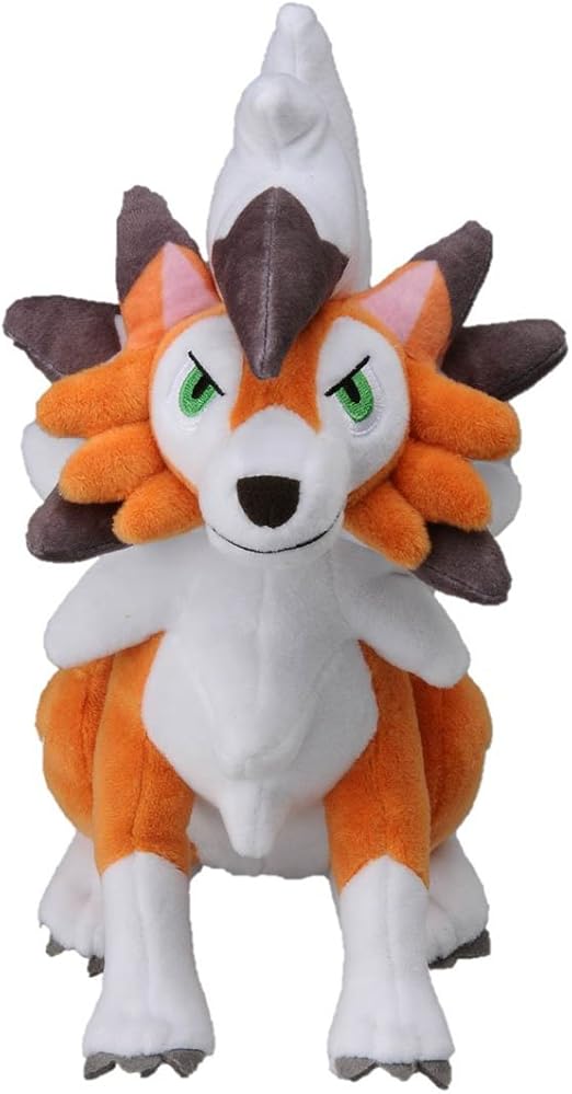 ポケットモンスター ポケモンぬいぐるみ ルガルガン たそがれのすがた 高さ約15cm ぬいぐるみ おもちゃ Amazon