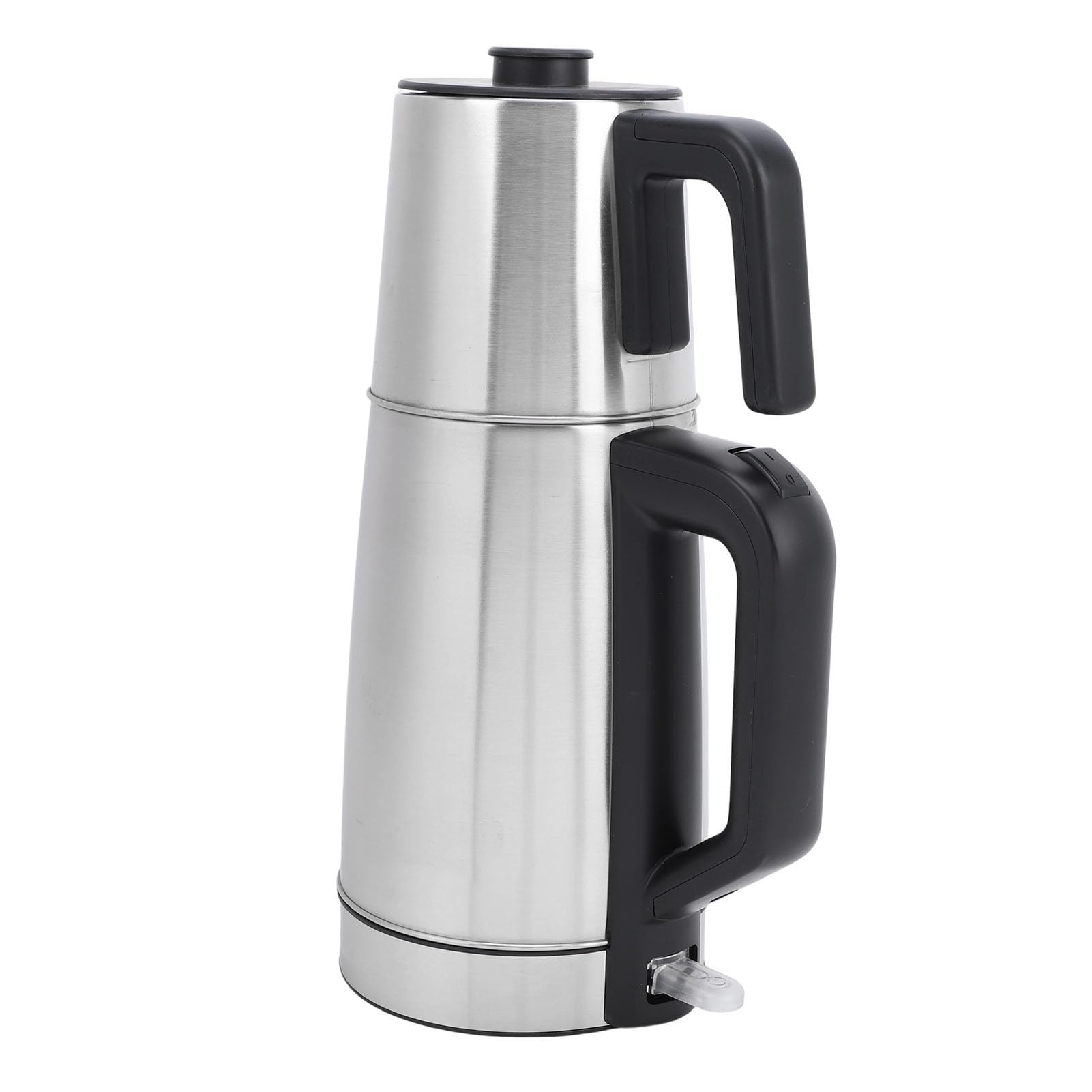 Tetera Eléctrica Turca 2000W Doble Olla Acero Inoxidable (Enchufe