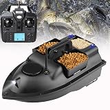 Control de crucero y retorno automático: Con un solo clic, activa el sistema de control de crucero para mantener los barcos de pesca a velocidad constante en línea recta, ahorrando tiempo y esfuerzo sin molestar a los peces. La hélice de tres palas mejorada proporciona gran potencia y un crucero rápido. Además, la batería de 5200 mAh/12000 mAh ofrece un tiempo de espera prolongado de hasta 4-8 horas.