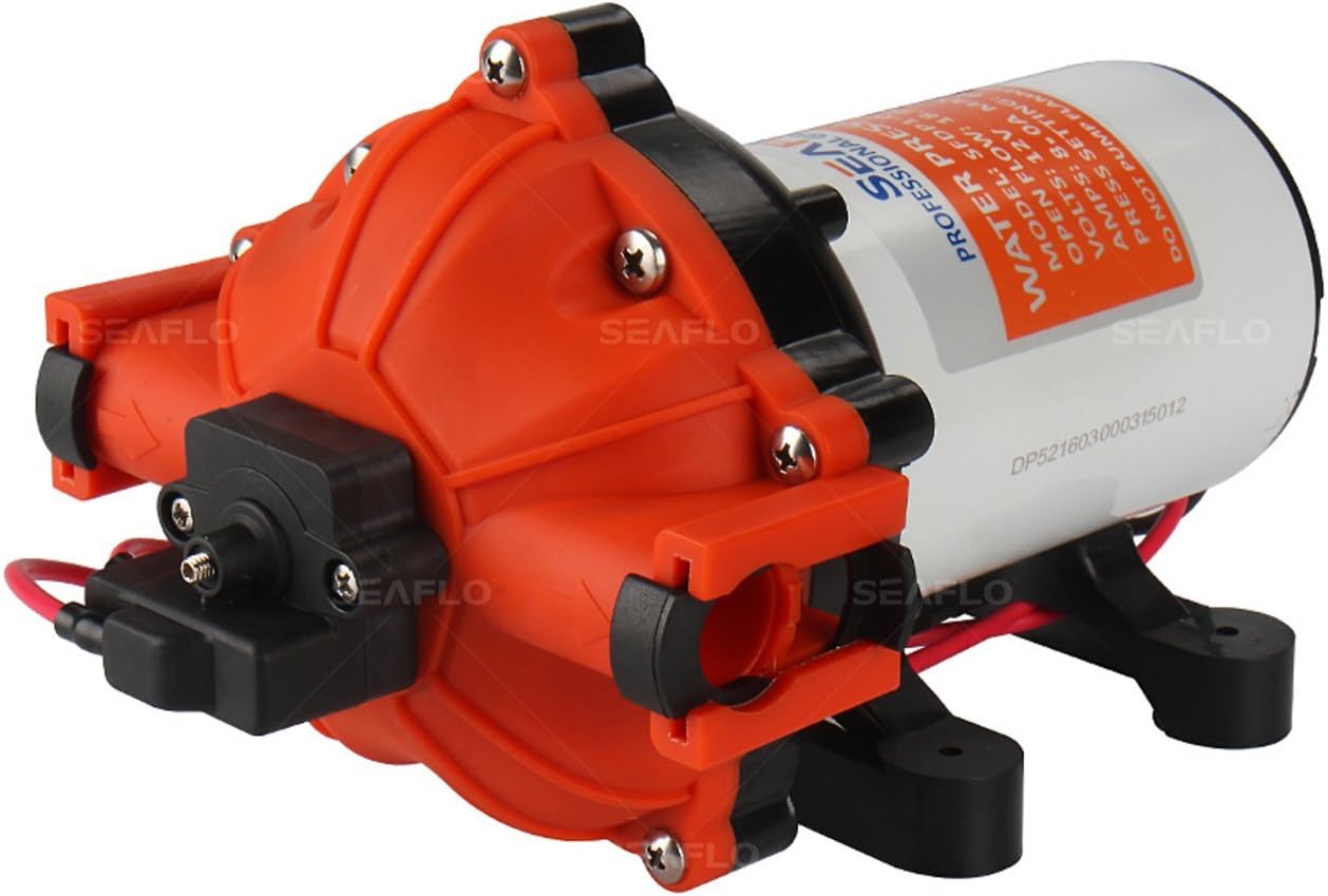 SEAFLO 52-Series Water Pressure Diaphragm Pump - 12v, 5.5GPM, 60PSI