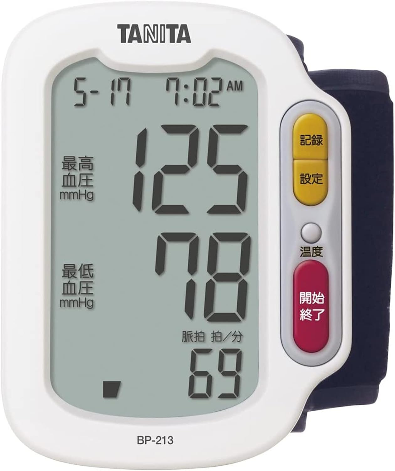 タニタ 手首式血圧計 BP-213 ホワ