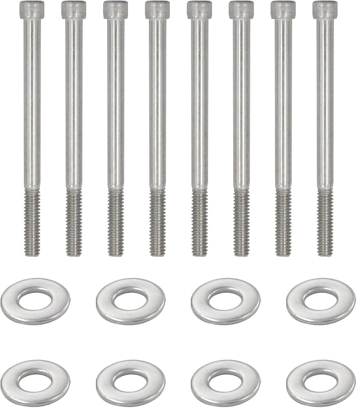 Kit de prisioneiros para tampa de válvulas QGHAUC em aço inoxidável para motores Chevrolet Vortec e LT1 – HBL01-22