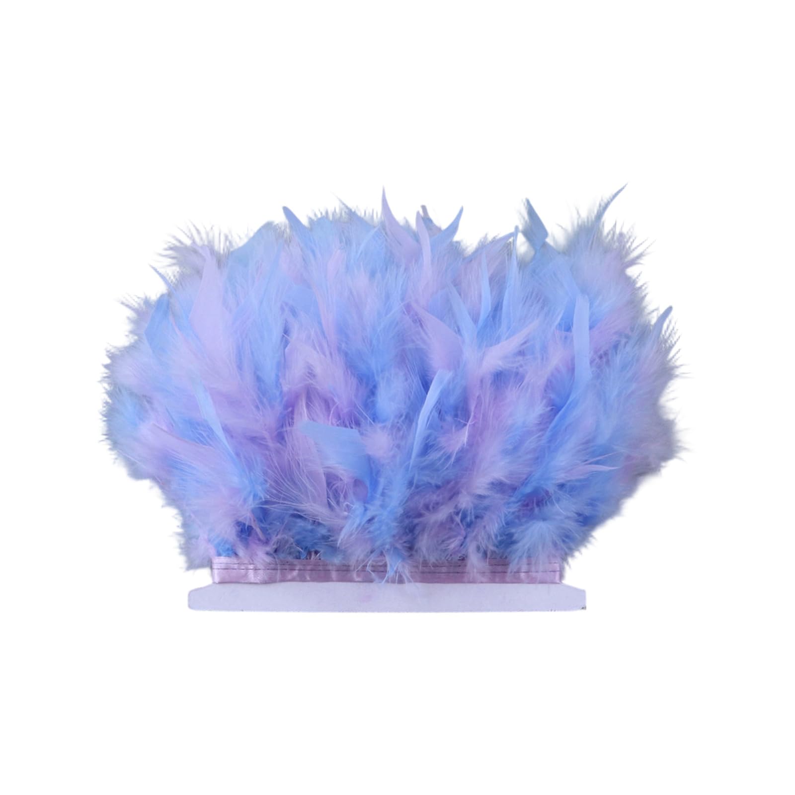 Sbshiouu A Two-Tone Flame 100Cm Natural Colorful Plumage For Craft, Costume & Party Decoration, Headpi Flexible Craft Quills