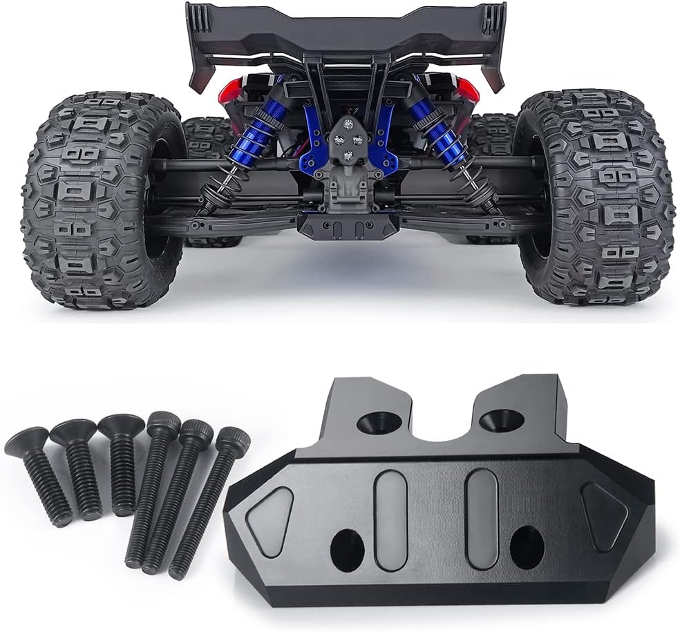 Metal Front & Rear Bumper for 1/8 Scale Sledge 95076-4 Monster Truck Off Road RC Car (Rear)