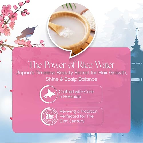 Miniatura 2 de IIBESA Barra de champú de agua de arroz  Crecimiento y fortalecimiento del cabello Hidratante profunda  Hecho en Japón Ingredientes Orgánicos