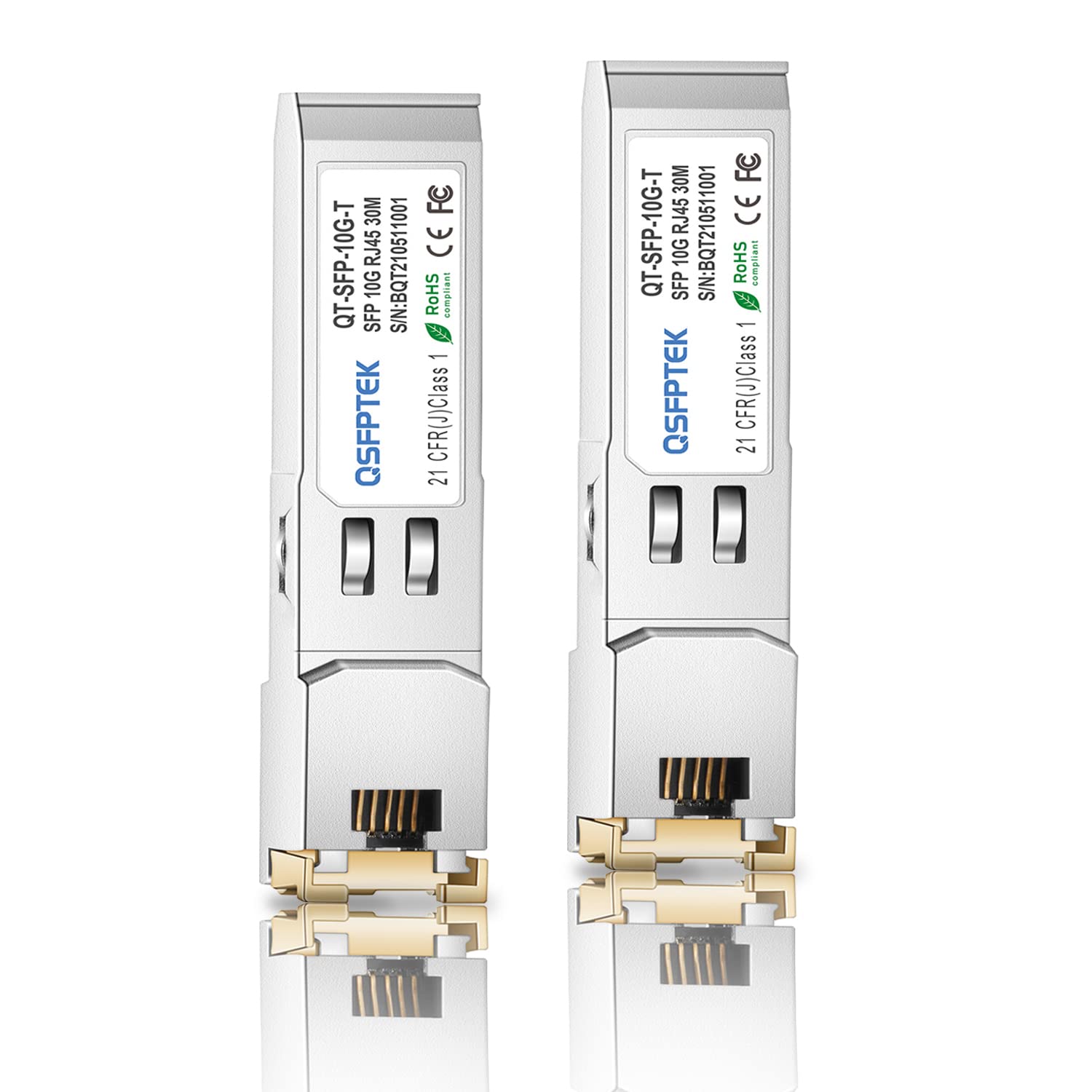 Juniper Rj45 Sfp Snapklik.com : 2Packs 10G SFP+ Copper RJ45 Module, 10GBASE-T ...