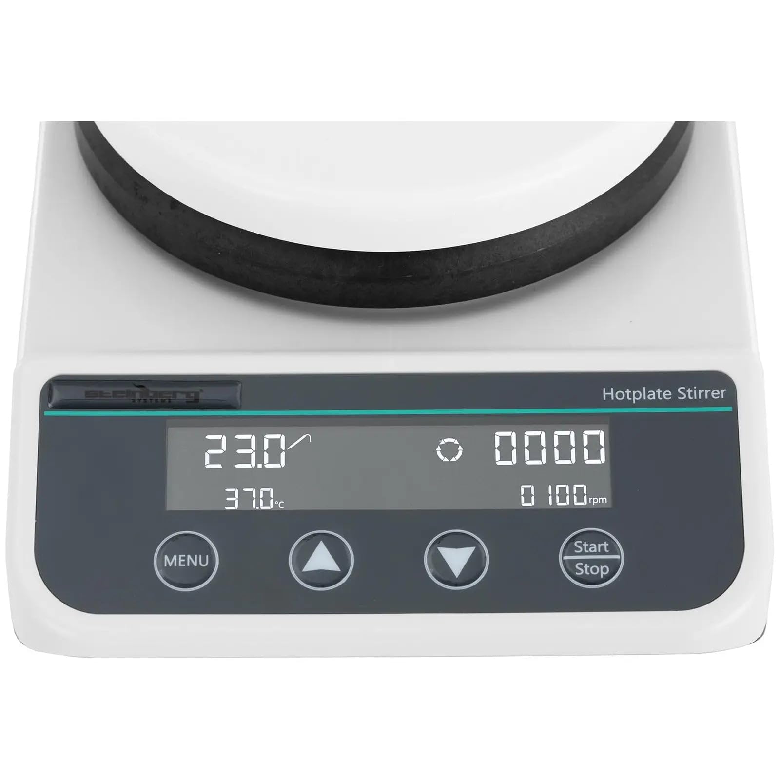 Agitador magnético calefactor 2 l 50 1500 rpm aluminio cerámica plástico (pc) plástico pps 14_0008147