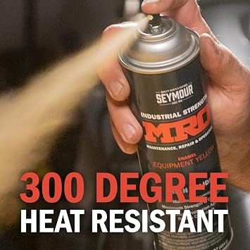 620-1435 MRO Industrial-Grade High Solids Spray PaintTan (16 oz, 2-Pack / 32 oz Total) | Heavy-Duty Protective Coating for Maintenance, Repair & Operations