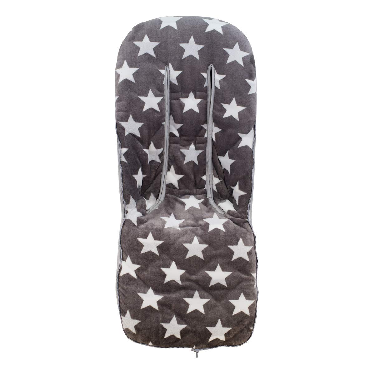 JYOKO Kids Chancelière Universelle pour Poussette, Chancelière d'hiver Polaire pour Siège, Chancelière pour Landau de Bébé, Polaire Extra Douce (Nordic Scandi, Thermo Polaire)