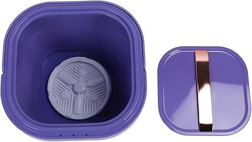 Miniatura 6 de Lavadora portátil de 23 litros, lavadora plegable recargable con secadora giratoria, mini lavadora para ropa interior, pequeñas delicadas, adecuada