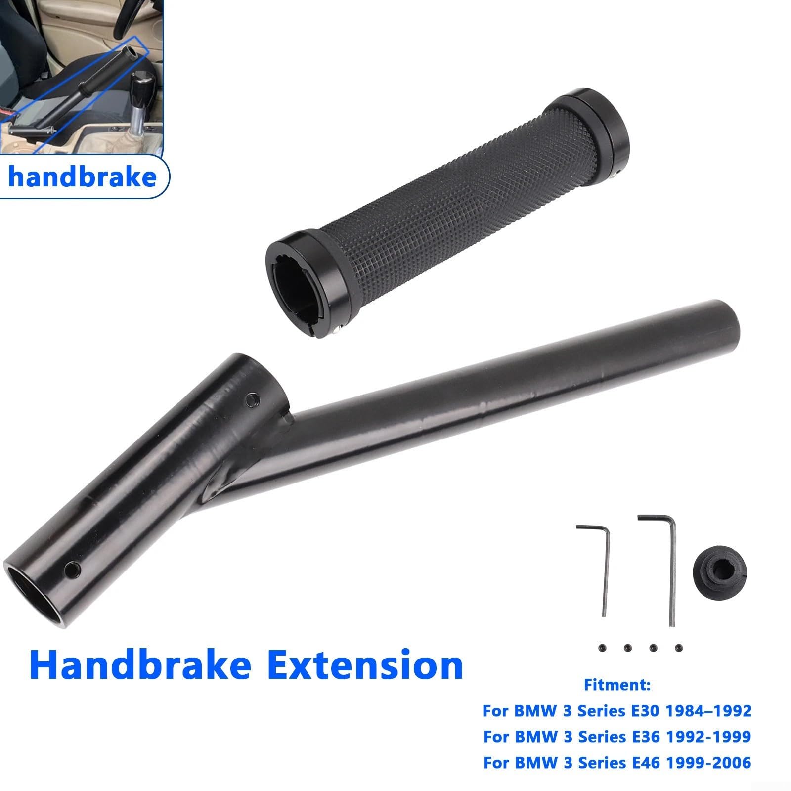 Kit de extensión de freno de mano de diámetro interior de 21 mm diseñado para BMW para E30 E36 E46 Z4 para mejorar la facilidad de enganche del freno de mano