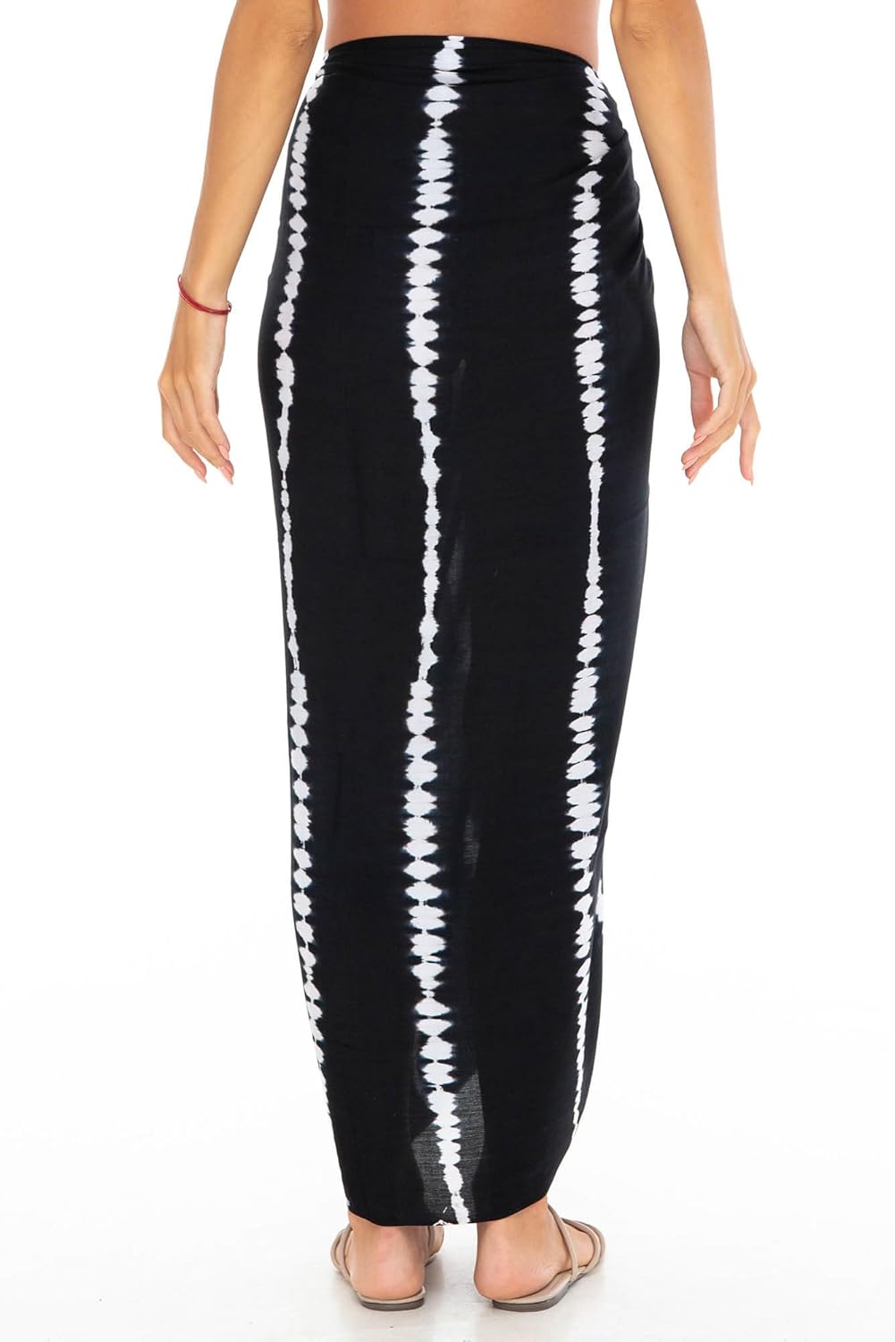 SHU-SHI Womens Sarong Pareo Cover Up Bathing suit Women Beach Wrap Long Pool Trip Resort Skirt - Image 7