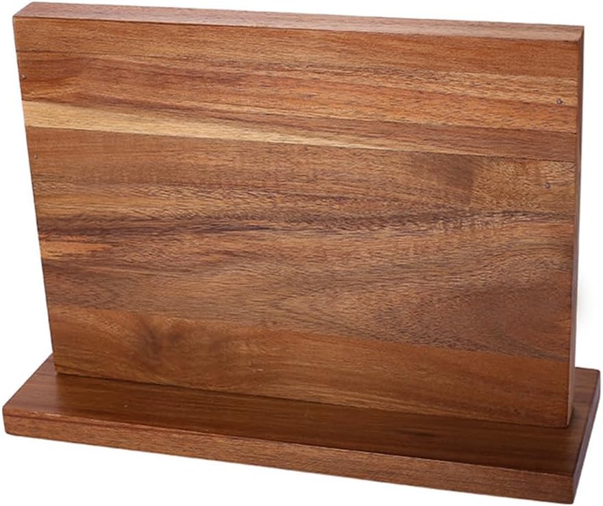 Magnetic Wooden Holder Double-Sided Universal Stand Display Rack for Kitchen Counter Multifunctional Storage
