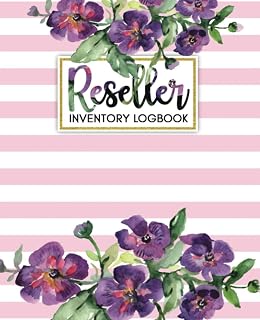Reseller Inventory Log Book: Keep Track Of Your Products, Items, Online Clothing, Reselling Product Listing Book For Marketplaces (Volume 8)
